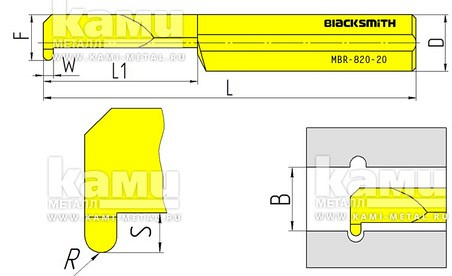     Blacksmith MBR  MBR-1025-25